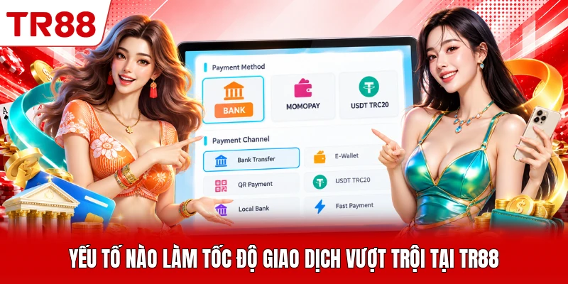 Yếu tố nào làm tốc độ giao dịch vượt trội tại TR88